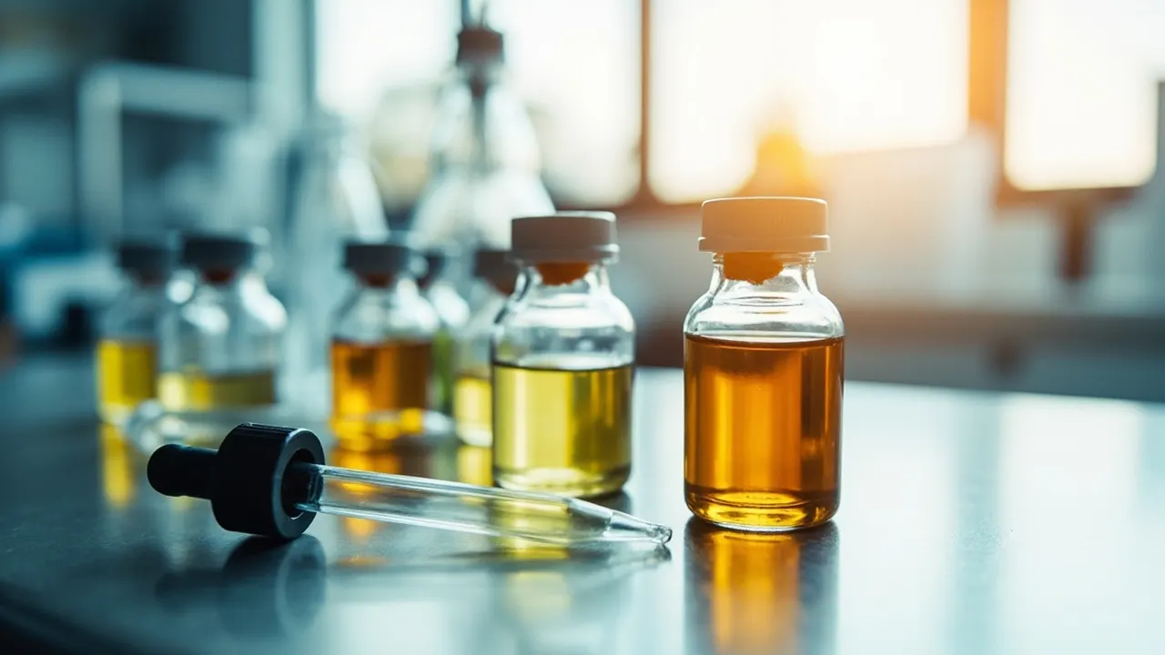 Viales de laboratorio con anticuerpos conjugados para tratar el cáncer