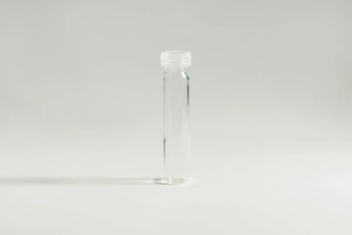 Tubo de recogida de saliva para análisis de cortisol