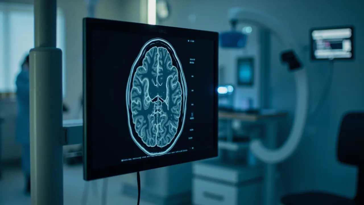 Resonancia magnética cerebral utilizada para investigar el alzheimer